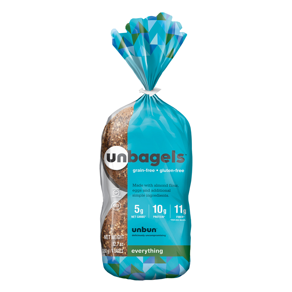 Unbun Everything Bagels - 3 Pack