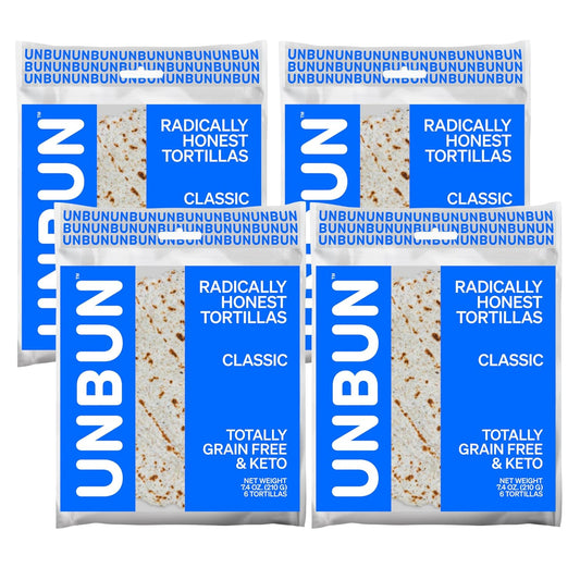 Unbun Tortillas - 4 Pack